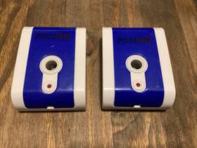 Pe23 Smartpool Lot Of 2 Pooleye Remote Sirens Only Free Shipping
