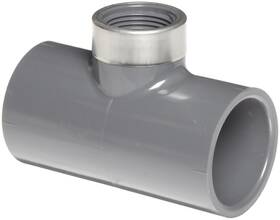 802-015sr Spears Manufacturing 802-sr Series Pvc Pipe Fitting Tee Schedule 80 Gray 1-1/2 Inch Socket