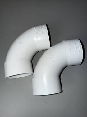 406-020s Spears Manufacturing Co - Tcg 406020s 2 Inch Pvc Schedule 40 90 Degree Sweep Elbow Pack