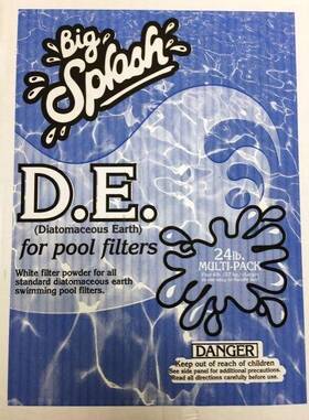 De4x6 Splash Big D.e. Diatomaceous Earth - 24 Lb