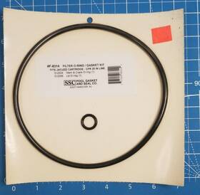 F-8314 Ssc Filter O-ring / Gasket Kit Fits Jacuzzi Cartridge - Cfr 25 In Line