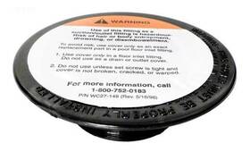 084170005c Sta-rite Cover Plate Black