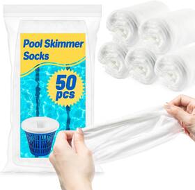 Skimmer-s03 Sukh Pool Skimmer Socks Filte - 50pcs Cleaning 50 Pcs