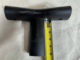 T-fitting-p5a3b0005e02-black Summer Waves Oval T-fitting For 15 Ft To 18 Pools P5a3b0002e02