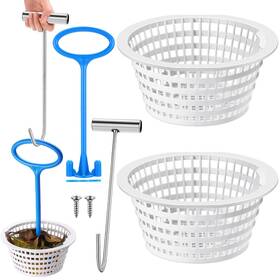 Xue-sunnychicc-539 Sunnychicc 2 Pcs 8928 Pool Skimmer Basket Compatible With Swimline Hydrotools 1 Sk