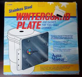 12840 Swim N Play Inc Stainless Steel Winter Guard Plate