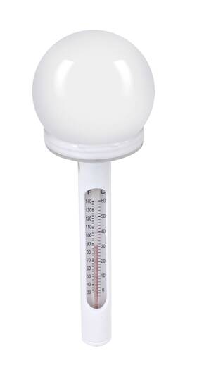 35663550 Swimline 9 Inch Lighted Color Changing Solar Floating Thermometer