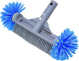 82400 Swimline Pool 12.5 Inch Brush Head With Strong 360 Degree Bristles For Wall Floor Tiles