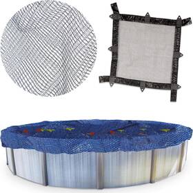Co91625 Swimline Hydrotools Leaf Net Hd Winter Pool Cover For Above Ground 16 X 25 Ft