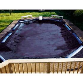 S2540rc Swimline International Corp 30ft X 45ft Rectangle Deluxe Winter Cover For 25ft 40ft Pool