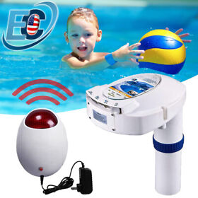 Swimming Pool Alarm In-ground Kids Pet Dog Safety Drowning Alert Wireless Sensor
