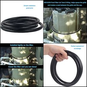 Tank Clamp O-ring Replacement Pool And Spa D. E. Filter Fits Pt Ccp 520/420/320