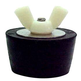 Technical Products 682470447365 #0 .5 Inch Pipe Winter Plug With Nylon Wingnut
