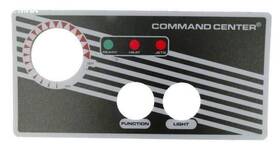 Tdi30215bm Tecmark Label For 2 Button Topside Control