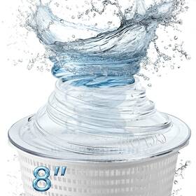 The Skimmie 860008048943 Cyclone Skimmer Basket Not 8 Inch Only Fits Baskets Clear