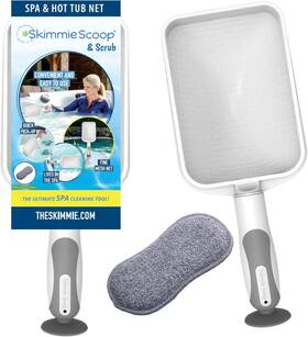 The Skimmie 860008048950 Scoop - Patented Handheld Skimmer With Fine Mesh Net For White