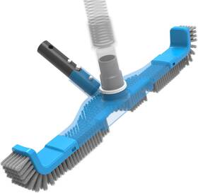 Bnaz-2304002-1 Tidymister 20 Inch 2 In 1 Pool Brush Vacuum Head With Swivel Hose 20ftft Prime