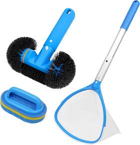 Bntz008 Tidymister All-in-one Spa Cleaning Set - Hot Tub Small Pools Maintenance Blue