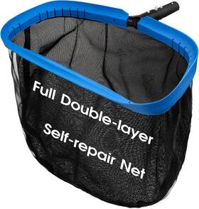T217-1 Tidymister Upgraded Full Double Layer Pool Net Rake 17.5ftft - Outer Heavy Duty