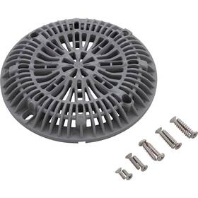 25507-101-000 Todelete 8 Inch Galaxy Drain Cover With Screw Pack Gray