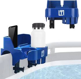 Tributary Brands 860009040465 Above Ground Pool Caddy Drink Holder - Cup And Tray- Compatible