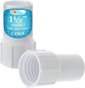 U.s. Pool Supply 711181632972 1-1/2 Inch Hose Cuff 2 Pack - Swimming Replacement