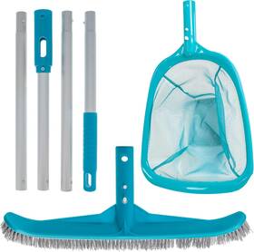 U.s. Pool Supply 840234512609 Maintenance Kit With Leaf Skimmer Set Multicolor
