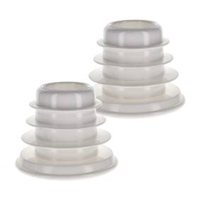 U.s. Pool Supply 840234535318 Cleaner Skimmer Cone Adapter Valve Cuff 2 Pack
