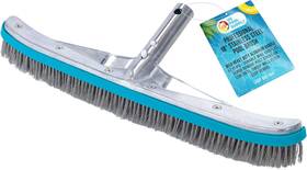 Bs-154 U.s. Pool Supply Brush Head For Inground 18.2 Inch Silver Gray Blue