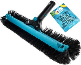 Bs-270 U.s. Pool Supply Brush Head For Inground Pools - Heavy-duty 18 Inch Blue