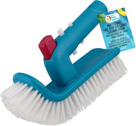 Bs-815 U.s. Pool Supply Brush Head For Inground Pools Hot Red White Blue