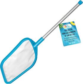 Ls-419 U.s. Pool Supply Skimmer Net With Pole Handheld Ultra 17 Inch Standard