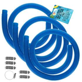 Psh-360 U.s. Pool Supply 3 Pack Of Blue Above Ground Hose Replacement 1.25 Inch Diameter X 59 Long
