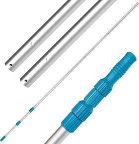 Tp-p15 U.s. Pool Supply Telescoping Pole 15-foot Aluminum 15 Foot