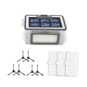 10pc-dustbin Usoway Jch-m-1915 Robot Vacuum Replacement Parts Fit 10pc-dustbin& Hepafilter& Sidesweep