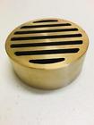 V65-111 Brass Deck Drain Grate