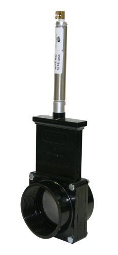 Valterra 019079093073 9307 Abs Gate Valve Black 3 Inch Fpt Metal Air Cylinder