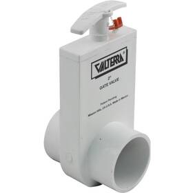 2203x Valterra 2 Inch X Spg 40 Psi Unibody Gate Valve - White
