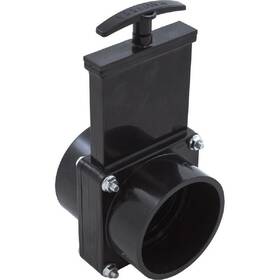 7301 Valterra 637509107000 3 Inch X Slip 30 Psi Abs Gate Valve - Black