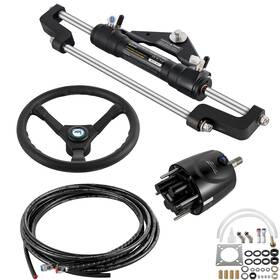 Vevor 617201464755 Hydraulic Boat Steering Kit 300hp Helm Pump Cylinder W