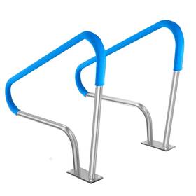 Bxgycfsddb482mqjzv0 Vevor Pool Handrail 2 Pcs 48x36in Stainless Steel With Base Plate For Spas