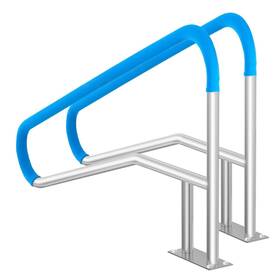 Bxgycfsddb55r33sqv0 Vevor Pool Handrail 2 Pcs 55 X 32 Inch Stainless Steel With Base Plate For Spas