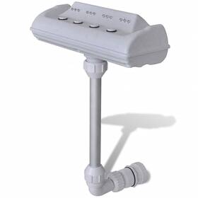 90504 Vidaxl Cascade Waterfall Swimming Pool Fountain With Led Lights