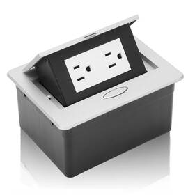 Vingvo7iuqhkaf8r Vingvo Recessed Outlet Ip40 Waterproof Power Strip Pc Aluminum Alloy Pop