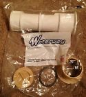 540-6700 Volleyball Pole Assembly Beige Pool Holder Concrete Umbrella - Waterway