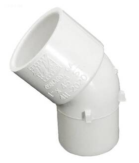 411-2020 Waterway 45 Degree Street Ell 1 Inch S