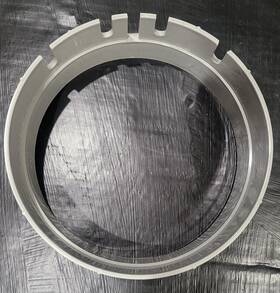 519-6567 Waterway Extension Vinyl Mounting Ring - Gray