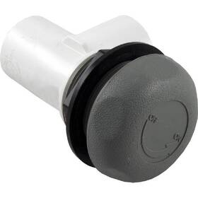 600-4367 Waterway 2 Inch Mpt X 1 Slip On/off Single Port Valve - Gray