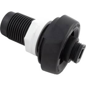 640-2001 Waterway 1.625 Inch X 1 Slip Spa Drain Fill Valve - Black