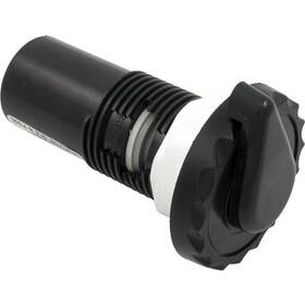 660-3561 Waterway 1 Inch Top Access Silent Scalloped Air Control - Black